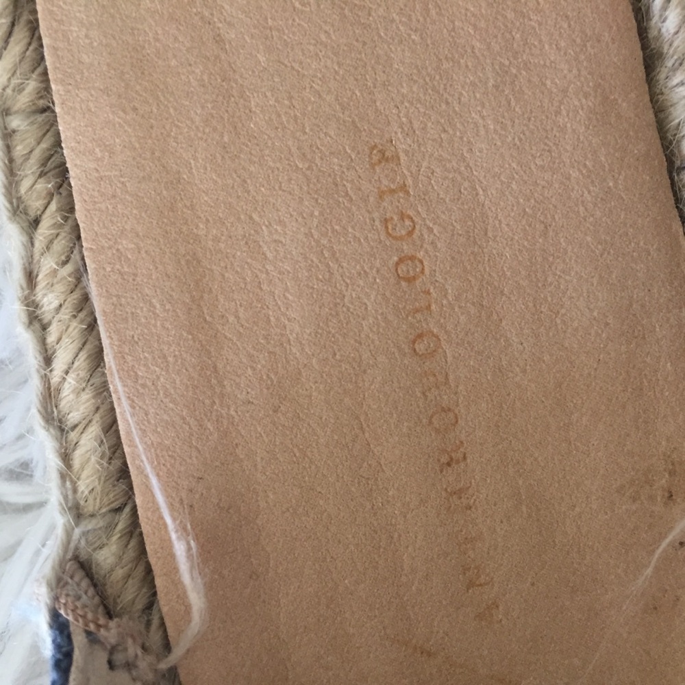 Anthropologie Cape Cod Espadrille Sandals Twee Coastal - Picture 10 of 10